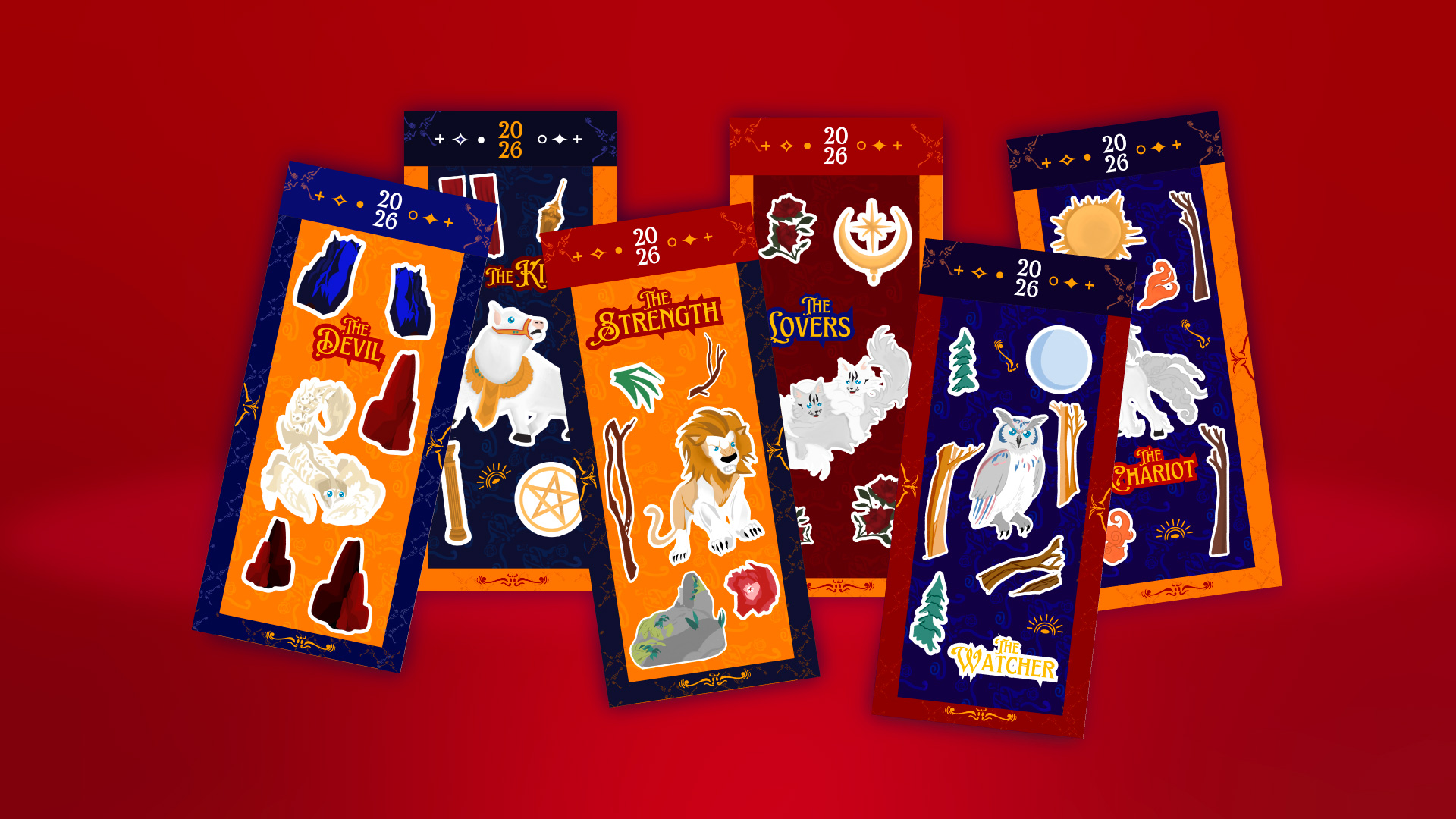 Animal Arcana — sample month spread 1